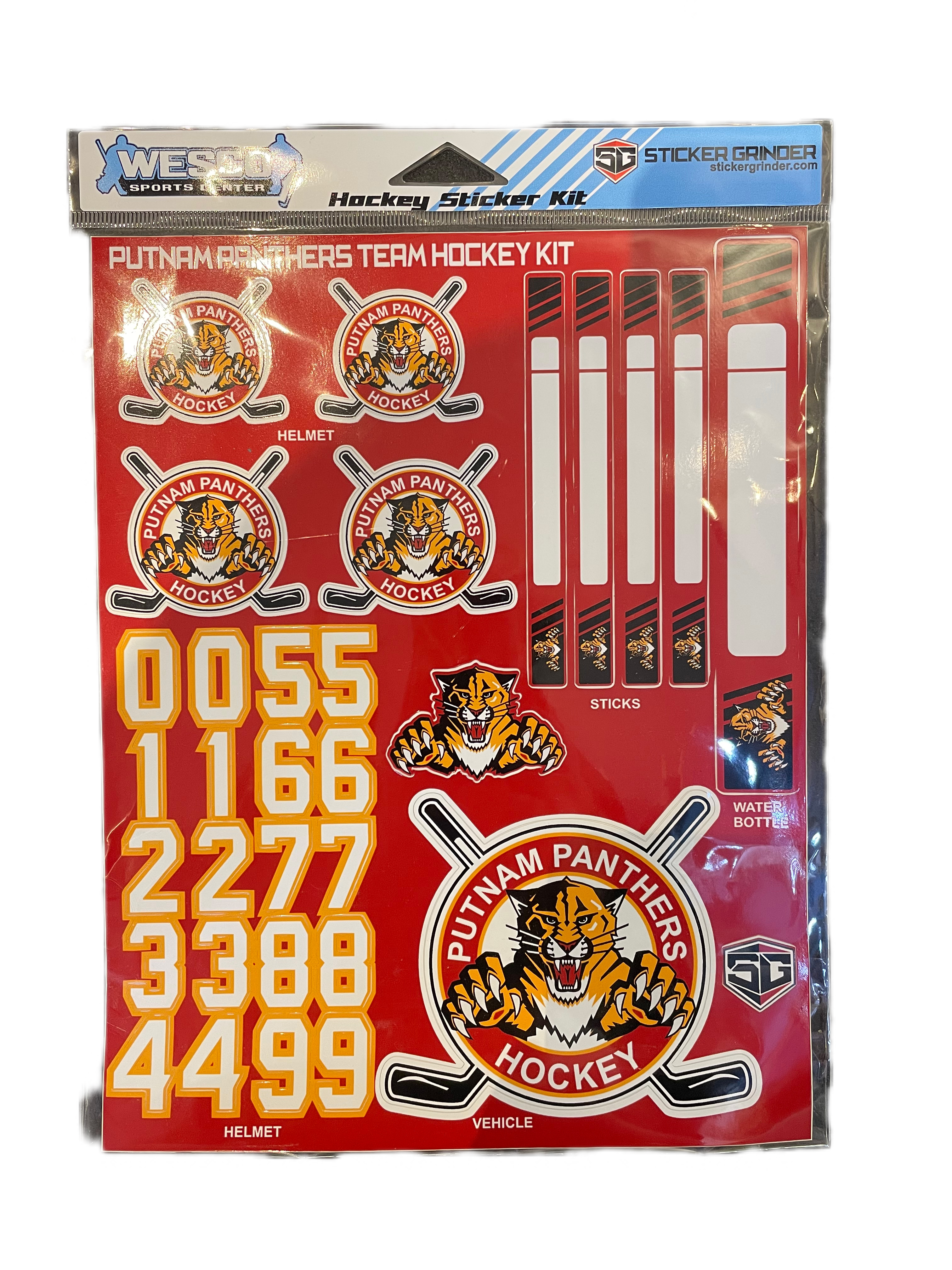Putnam Panthers Stickers